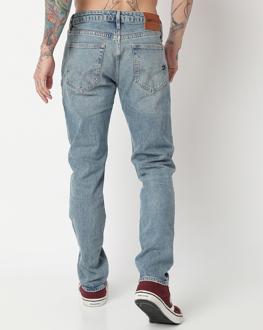 Plain Blue Levis Men Jeans, Slim Fit at Rs 650/piece in Kurnool