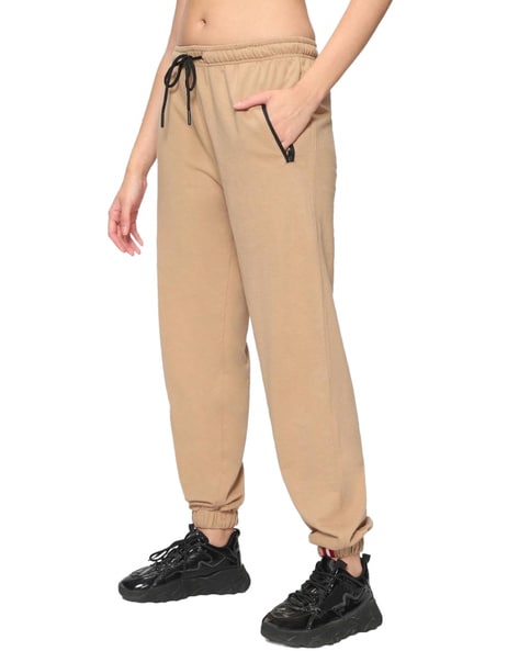 Buy Women's Brown Straight Cargo Pants Online at Bewakoof