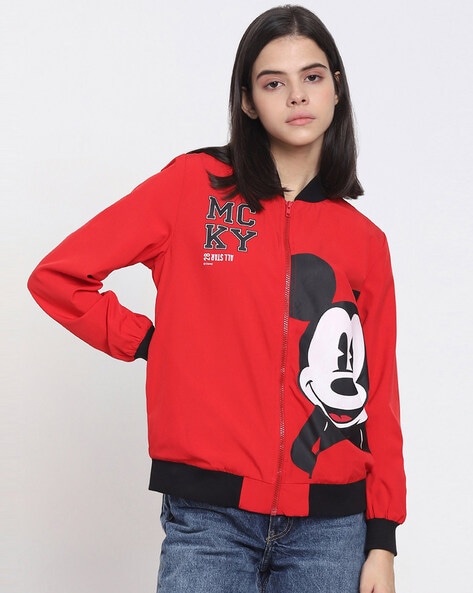 Mickey mouse deals bomber jacket