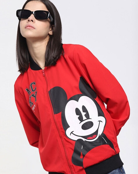 Buy Disney Mickey Mouse Denim Jacket for Adults, Size M at Amazon.in