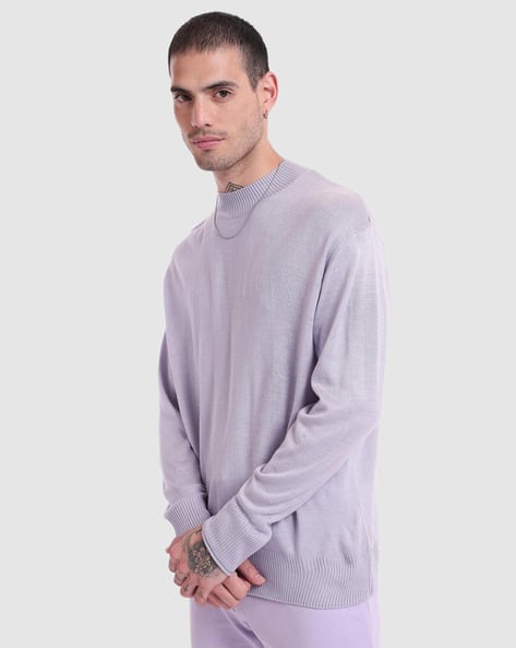 Buy Purple Sweaters Cardigans for Men by BEWAKOOF Online