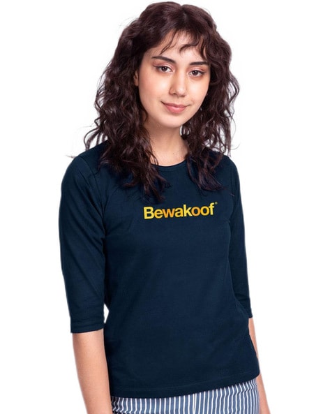 bewakoof t shirts online womens