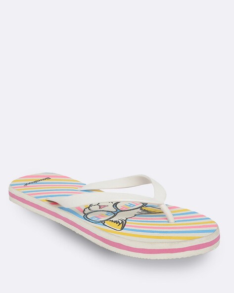 Buy Multi Flip Flop Slippers for Women by BEWAKOOF Online Ajio