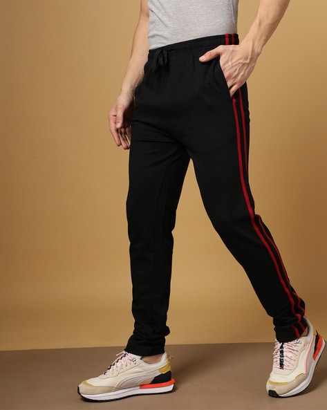 Buy Navy Blue Track Pants for Men by MONTE CARLO Online | Ajio.com