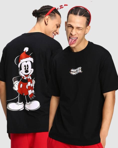 Buy Black Tshirts for Men by BEWAKOOF Online