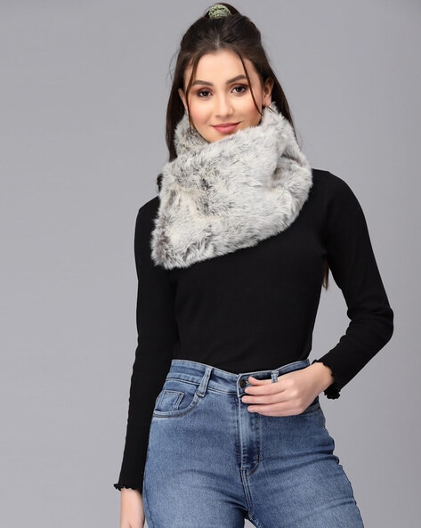 Faux Fur Loop Muffler Price in India