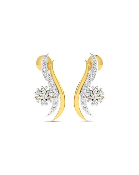 Tanishq hot sale solitaire earrings