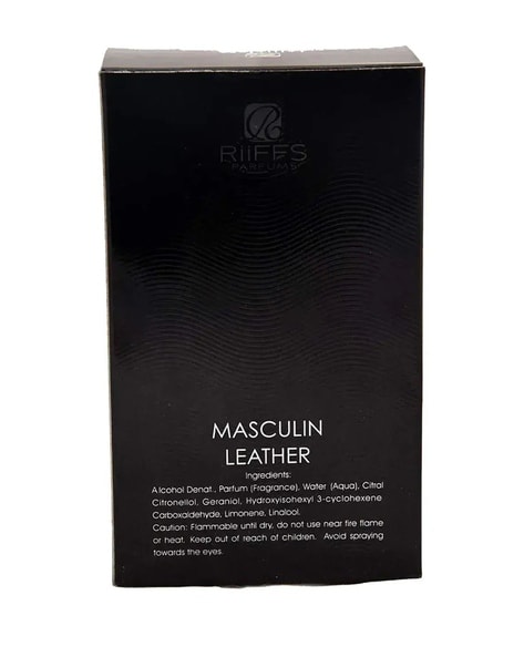 Masculine discount leather perfume