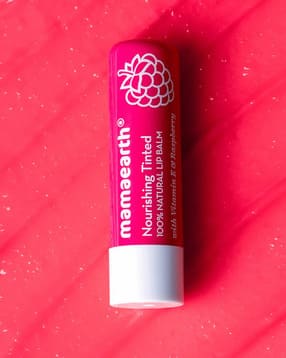 Nourishing Tinted 100 Natural Lip Balm - Raspberry-image-26