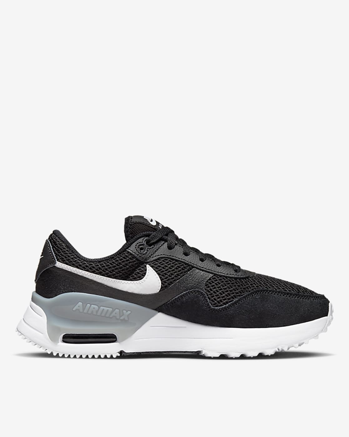 Womens black store air max trainers