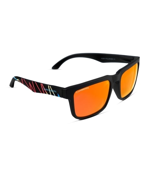 Diesel Square Sunglasses with Orange Lens for Unisex : Amazon.in: Fashion
