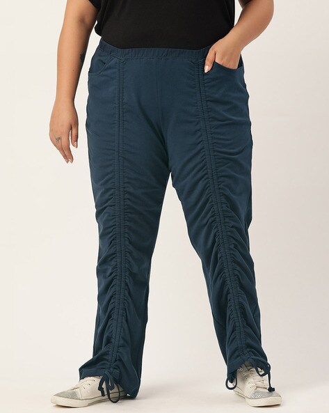 Pants For Men Relaxed Fit Home Cotton-Linen Lightweight Elastic Waist Loose  Trousers - Walmart.com