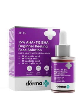 the derma co 15 Aha + 1 Bha Beginner Face Peeling Solution-picture-29