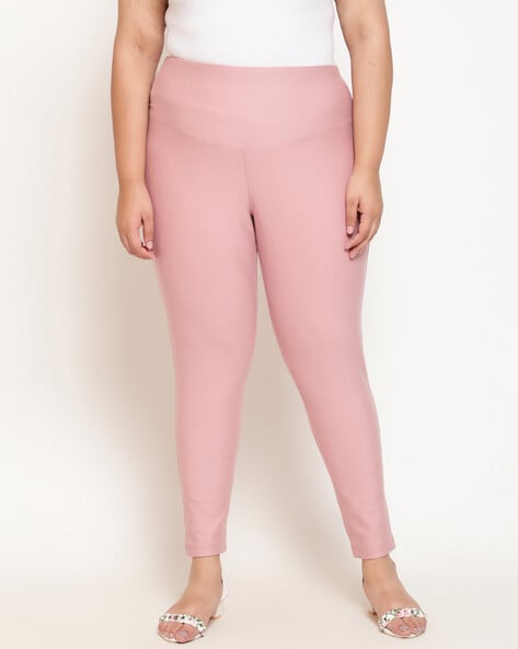 Buy Jeggings Light Pink online