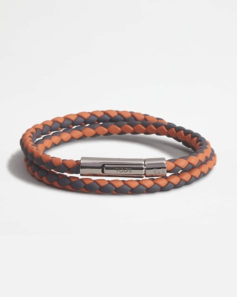 woven leather bracelet | Tod's | Eraldo.com