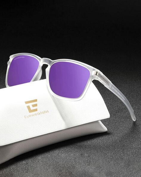 Designer Purple Square Flat Top Sunglasses With Mirror Coating Fashionable  Flat Top For Women UV400 Protection Perfect Gift From Vivian5168, $2.48 |  DHgate.Com