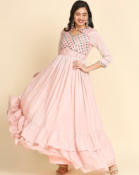 Pretty Pink Gown In Net shop latest designer pink gown online buy latest pink  gown online  Gown party wear Gown dress party wear Indian wedding gowns
