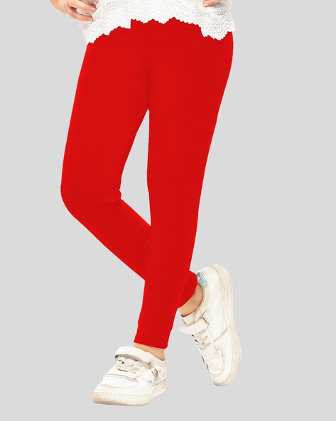 Buy Multicoloured Leggings for Girls by LYRA Online