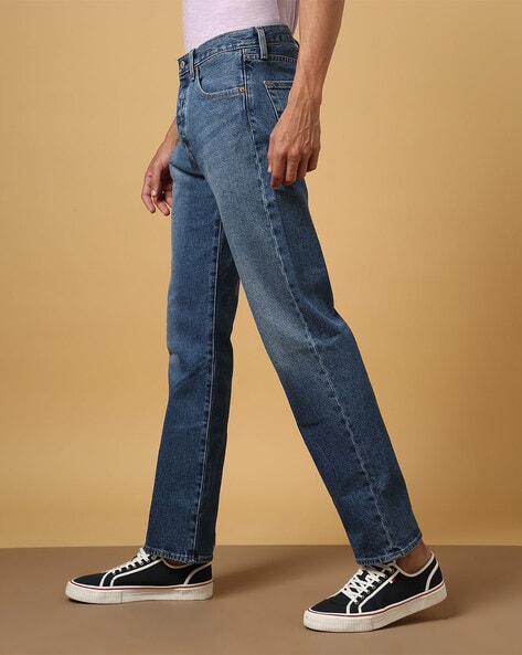 501 Lightly Washed Straight Fit Jeans