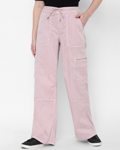Buy Lilac Trousers & Pants for Women by AMERICAN EAGLE Online