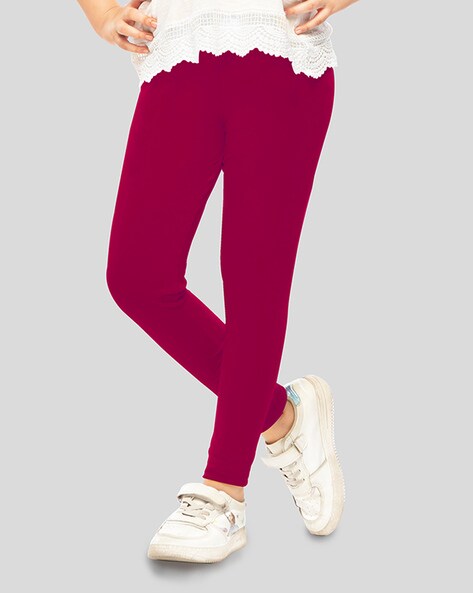 Buy Pink Leggings for Girls by LYRA Online