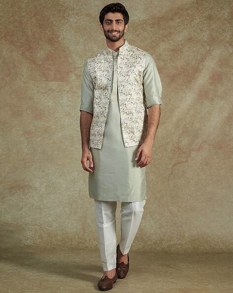 Kurta and waistcoat 2025 for mens