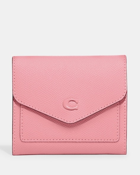 Coach wallet best sale women pink