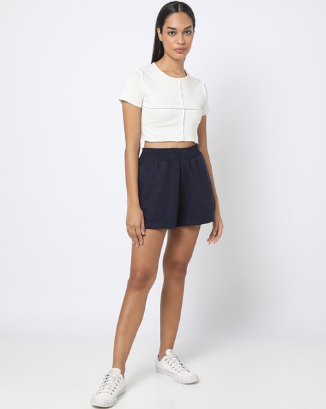 gap linen shorts