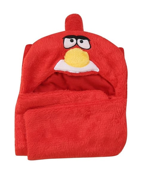 BRANDONN Angry Bird Hooded Wrapper Blanket
