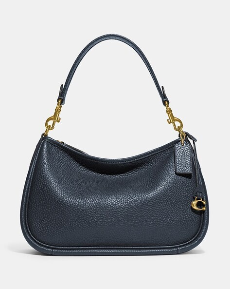 Coach blue Leather Cary Shoulder Bag