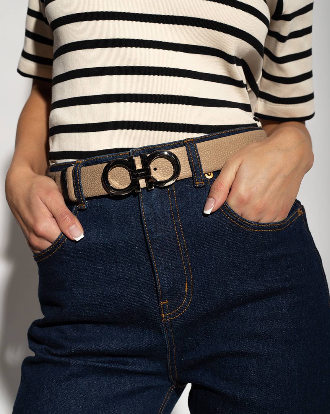 Girl ferragamo outlet belt