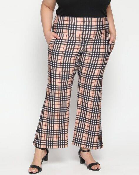 Buy Brown Trousers Pants for Women by Amydus Online