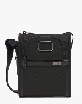 cepillo Abstracción Polo Buy TUMI Alpha Pocket Bag Small Crossbody | Black Color Men | AJIO LUXE