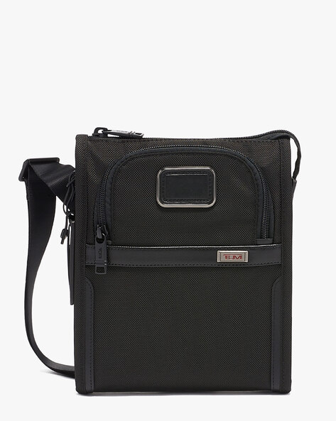 TUMI for Delta black colors small zip pouch soft sided 8.5 x 6 empty unused  | eBay