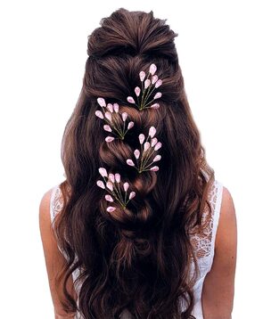 Amazon.com: GQLV Flower Hair Claw Clips-4PCS Large Claw Clips for Thick Hair,Strong  Hold Nonslip Hair Clips for Women,Hawaiian Flower Claw Clips,Cute Hair  Clips,Banana Clip for Thin Hair,Hair Accessories for Women Girls Holiday