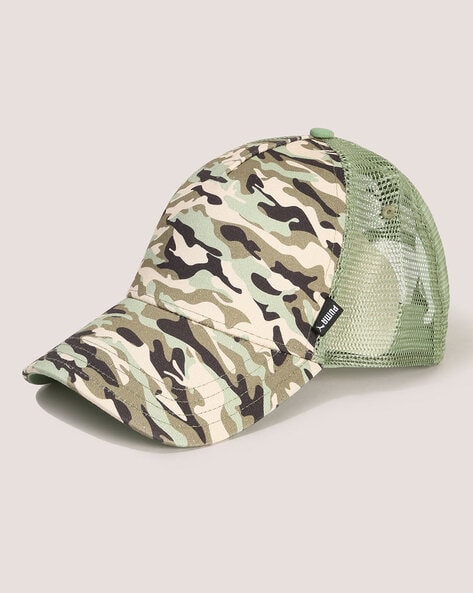 Camouflage store baseball hats