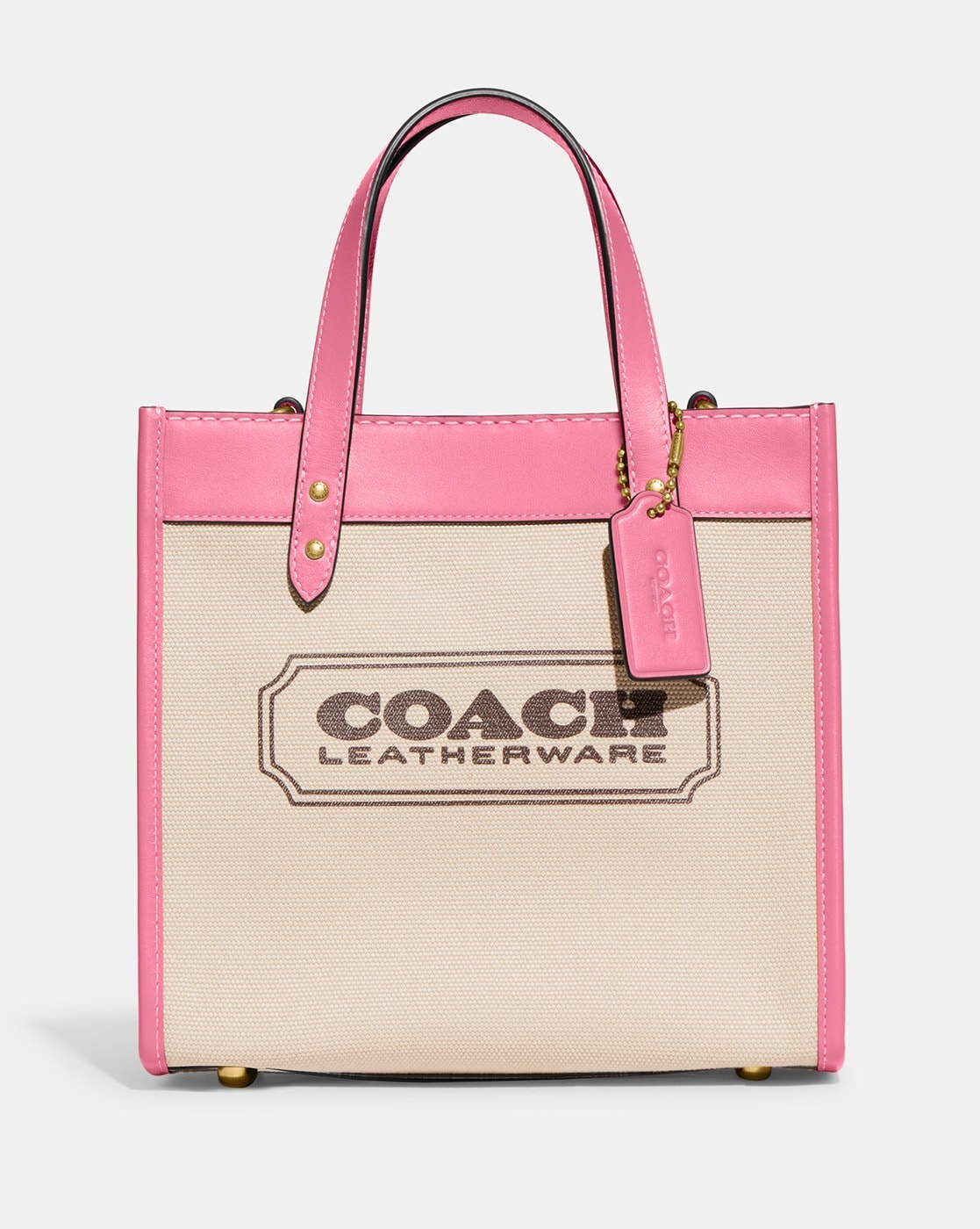 Coach satchel pink hot sale