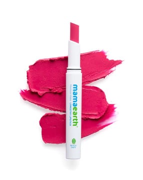 mamaearth Moisture Matte Longstay Lipstick With Avocado Oil & Vitamin E - 12 Berrylicious Magenta-picture-26