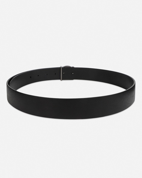 Logo Buckle Sami Formal Leather Belt