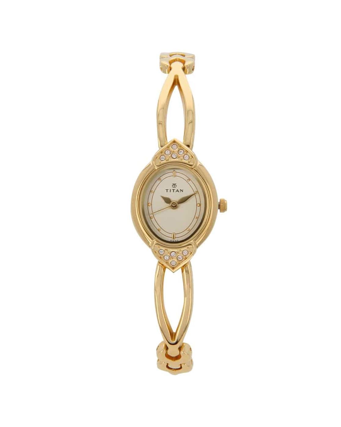 Buy Online Titan Raga Viva Silver Dial Analog with Date Golden Metal Strap  watch for Women - nr2606ym01 | Titan