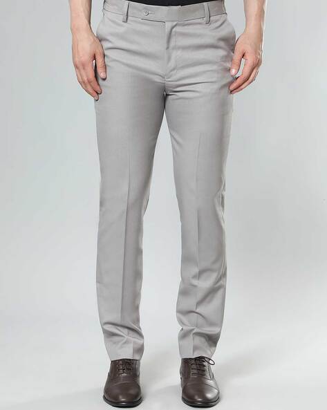 Buy Men's Formal Pants - Classic and Stylish Trousers for Every Occasion |  Cream (28) at Amazon.in
