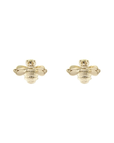 JG Fine Jewellery 9ct Gold Bee Earrings