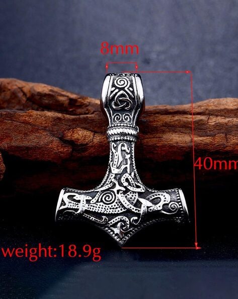Lagertha's Hammer Pendant – Crafty Celts