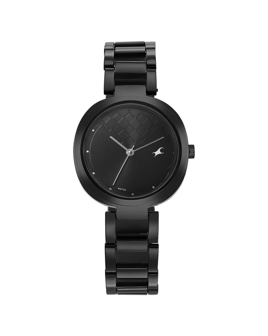 Eclipse Noir: Black Dial Black Chain 27mm Men's Wrist Watch | Dk Collection