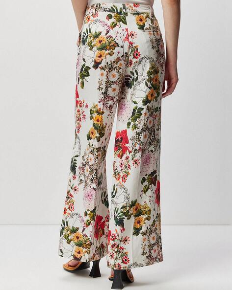 Boho Printed Trouser - LASTINCH