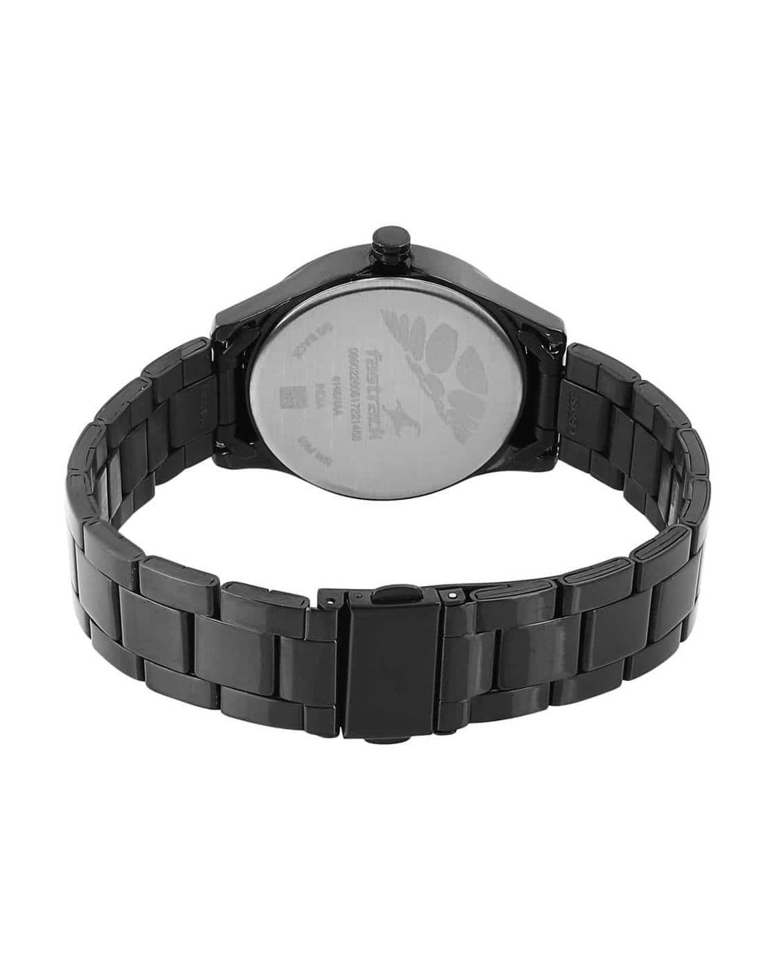 All nighters black outlet dial metal strap watch