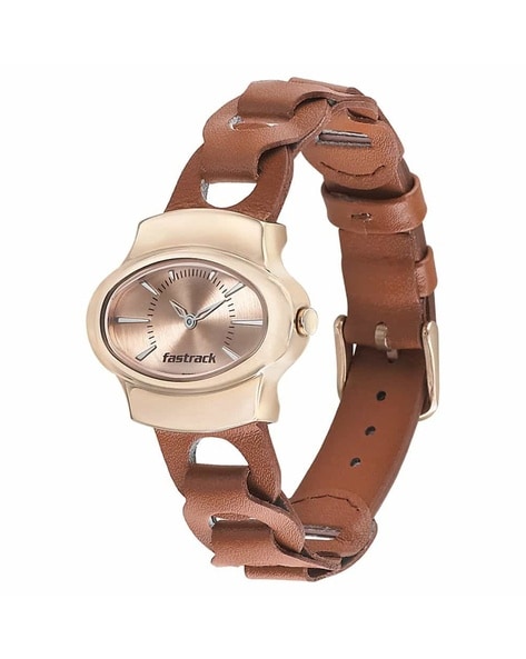 Fastrack rose gold online watch