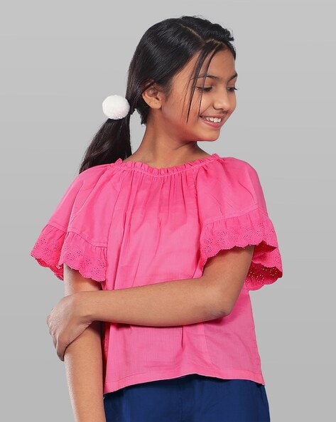 Girls 2025 pink top