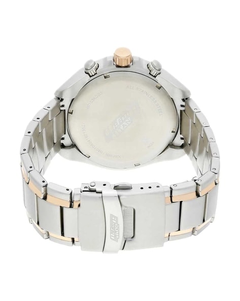 NP90103KM01 Octane White Dial Stainless Steel Strap Watch