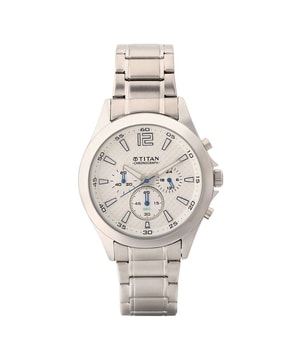 Titan octane chronograph hotsell white dial men's watch